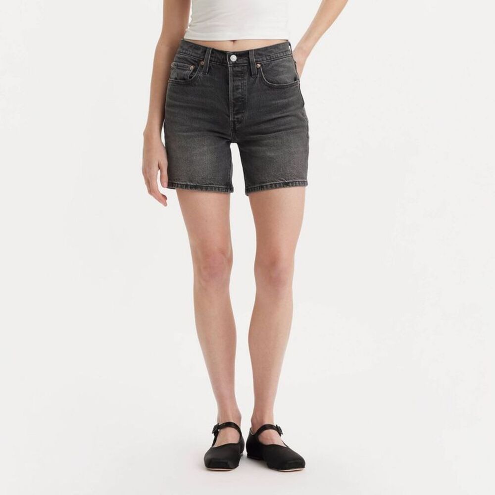 Levi's - Women's 501 Mid-Thigh Shorts - Case Closed Case Closed - Picture 1 of 3